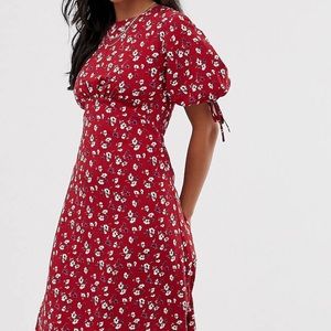 ASOS Petite MIDI Tea Dress- Floral